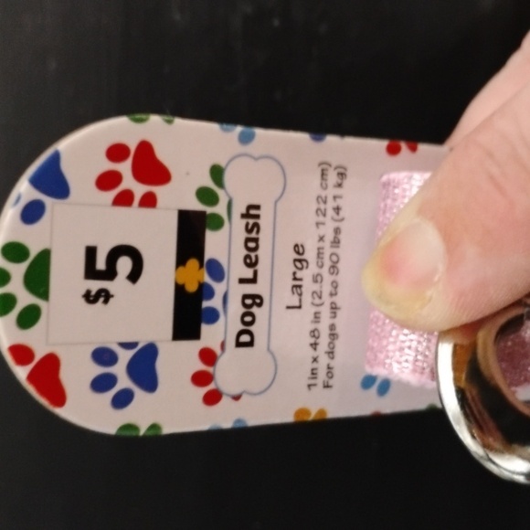 Large Dog Leash Pink - Picture 2 of 5